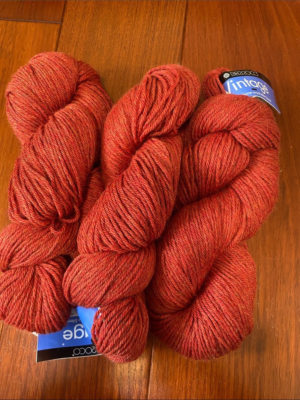 3 Berroco Vintage Skeins.  Purchased for blanket but never got around to making